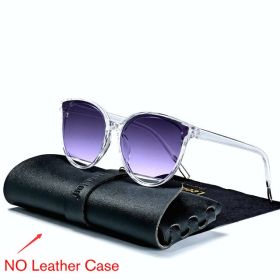 LeonLion 2022 Fashion Cateye Sunglasses Women Luxury Brand Glasses Women/Men Vintage Eyewear Women Oculos De Sol Feminino UV400 (Lenses Color: purple)