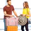 35L Shoulder Travel Duffle Bag Folding Carry On Overnight Weekender Bag with Luggage Sleeve Waterproof Expandable Gym Tote Bag