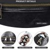 Sling Bag for Women Crossbody Purses Trendy PU Leather Small Sling Backpack Chest Bag for Women